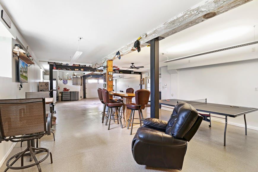 The garage